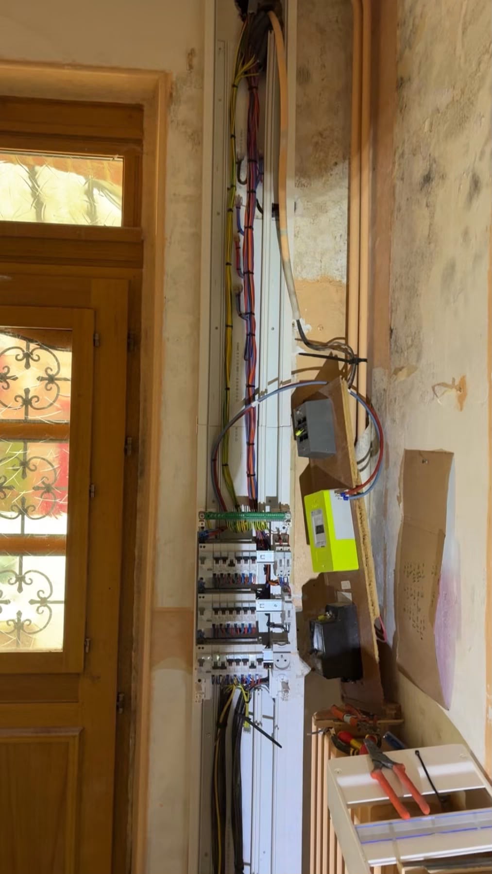 Câblage électrique – réalisation GLOBAL CONSTRUCTION