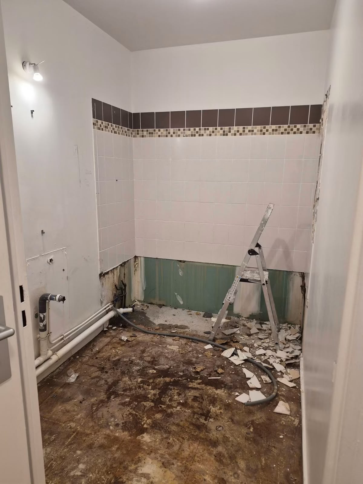 WC, douche, salle d’eau et travaux associés