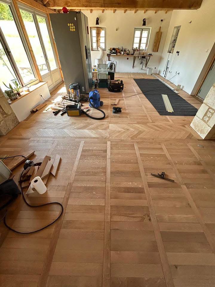 Pose de parquet et revêtement de sol