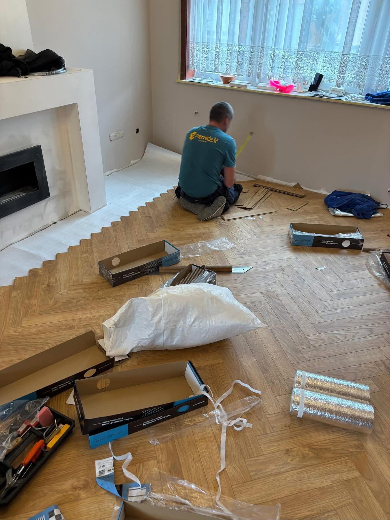 Parquet posé ou en finition
