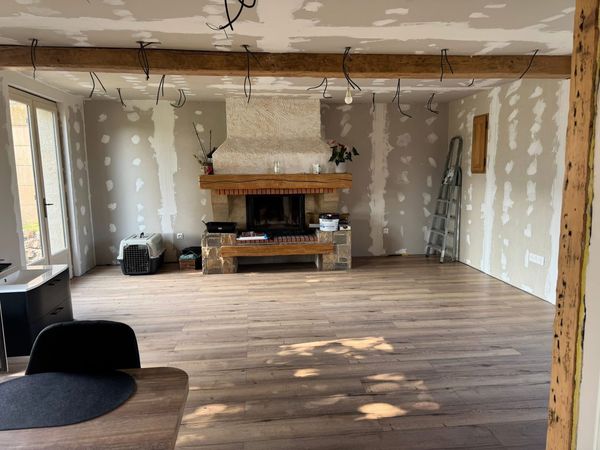 Transformation complète de pièce de vie