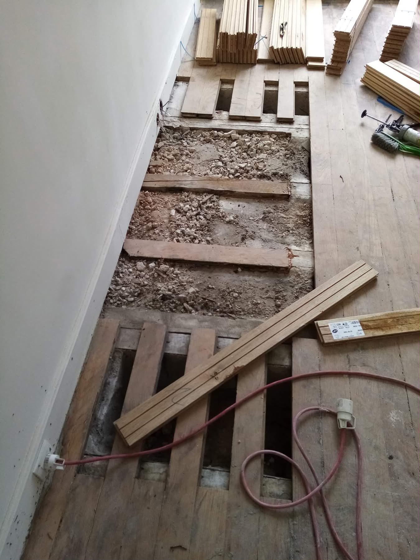 Réfection de plancher