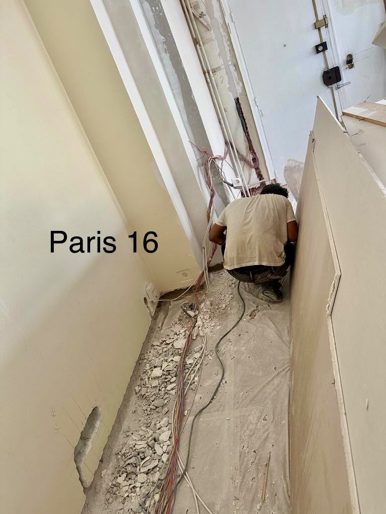 Préparation, peinture et finition des murs