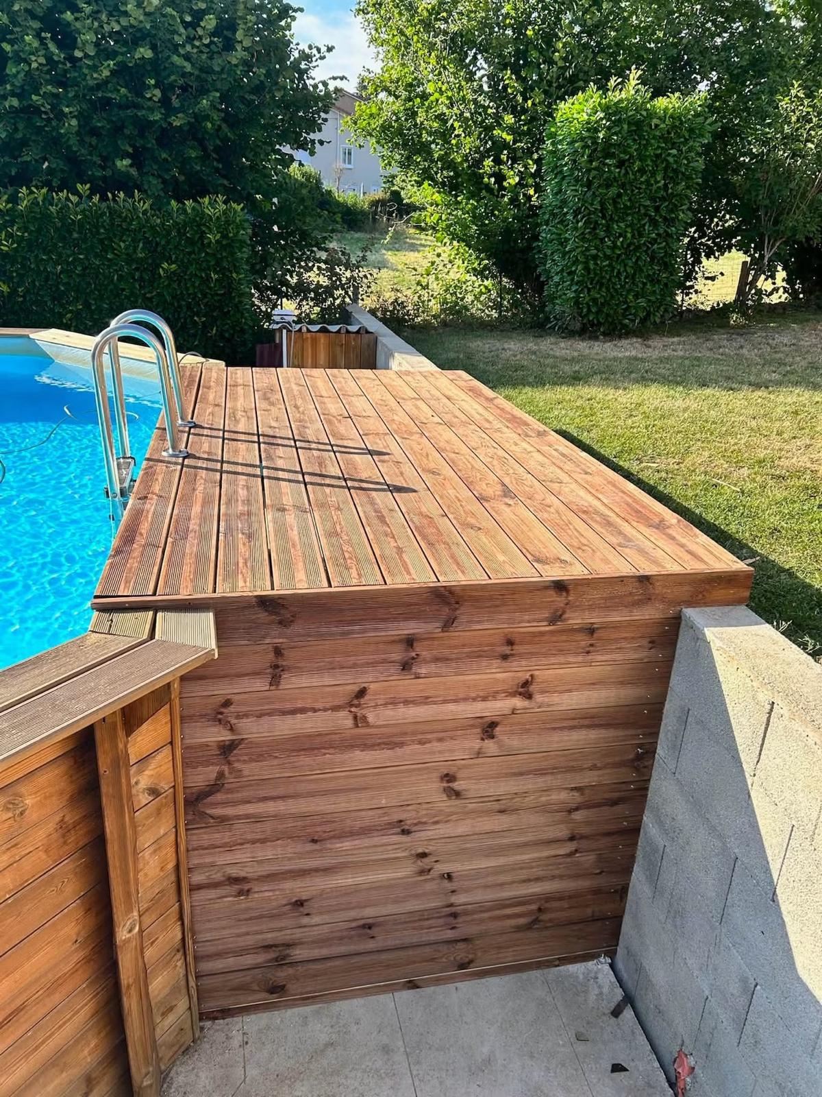 Transformation avant et après d’un meuble en bois